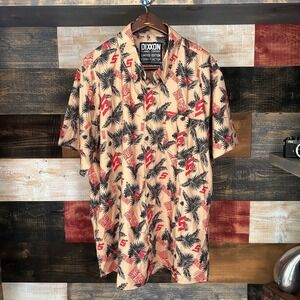 Dixxon Flannel Co Red Hawaiian Snap On Tools Men’s 2XL Limited Edition